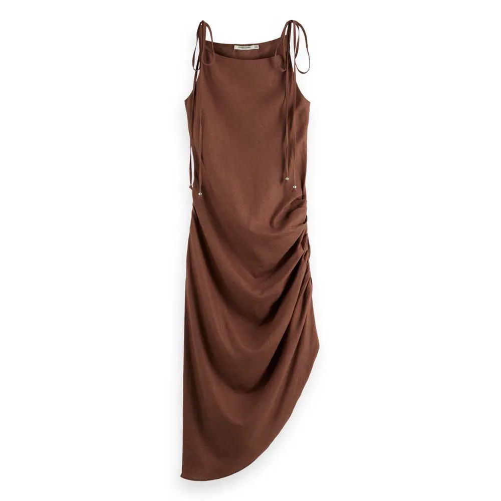 

Платье Scotch & Soda UFU00615T midi, коричневый