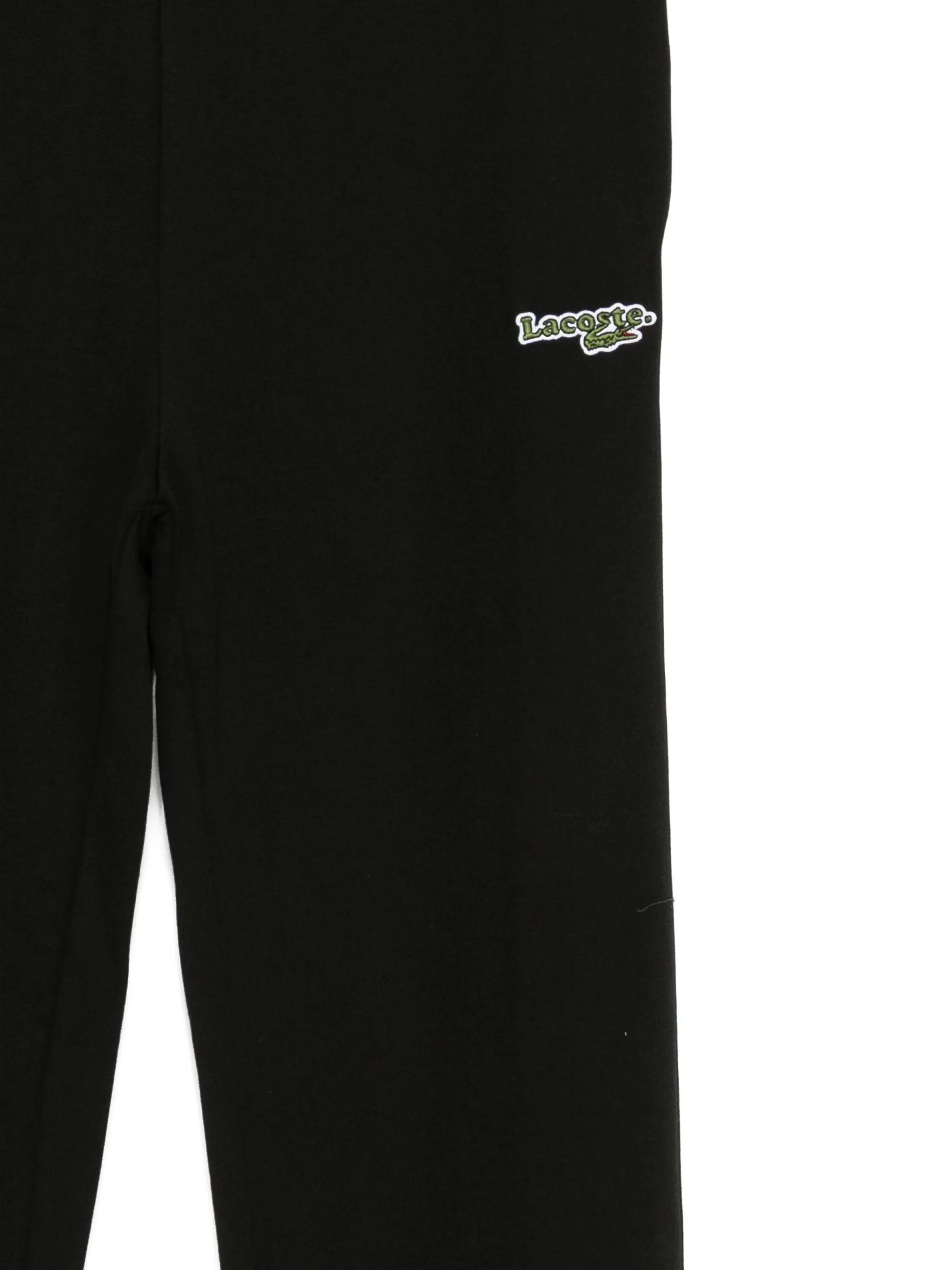 Спортивные брюки Lacoste с вышитым логотипом, черный — фото 3