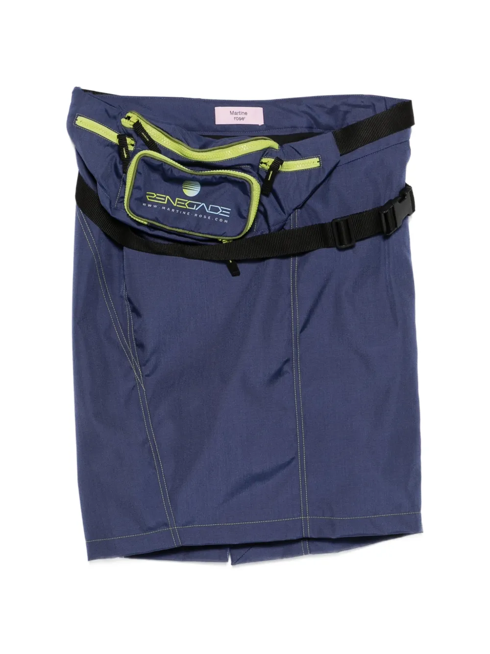 

Короткая юбка bumbag Martine Rose, синий