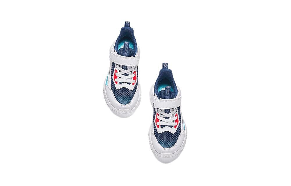 Детские кроссовки PS Low-top Белые/Синие/Красные Anta Kids, белый/синий/красный — фото 4