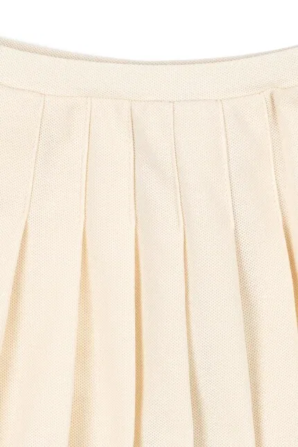Юбка плиссированная FLORITA SKIRT Konges Sløjd, бежевый — фото 4