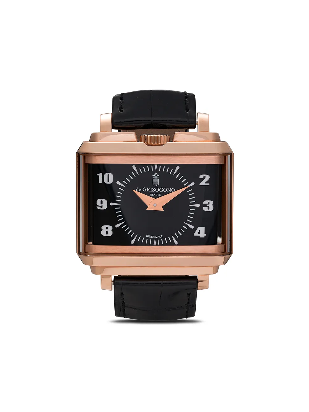 

Наручные часы New Retro 50 мм De Grisogono, черный