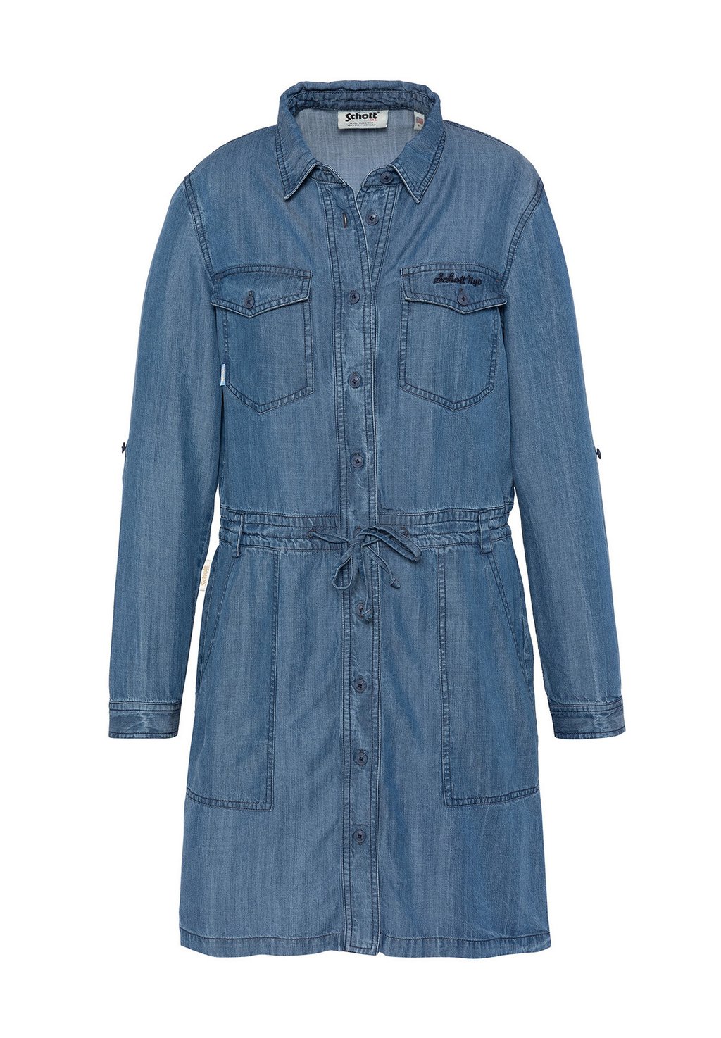 

Джинсовое платье CASUAL Schott, синий
