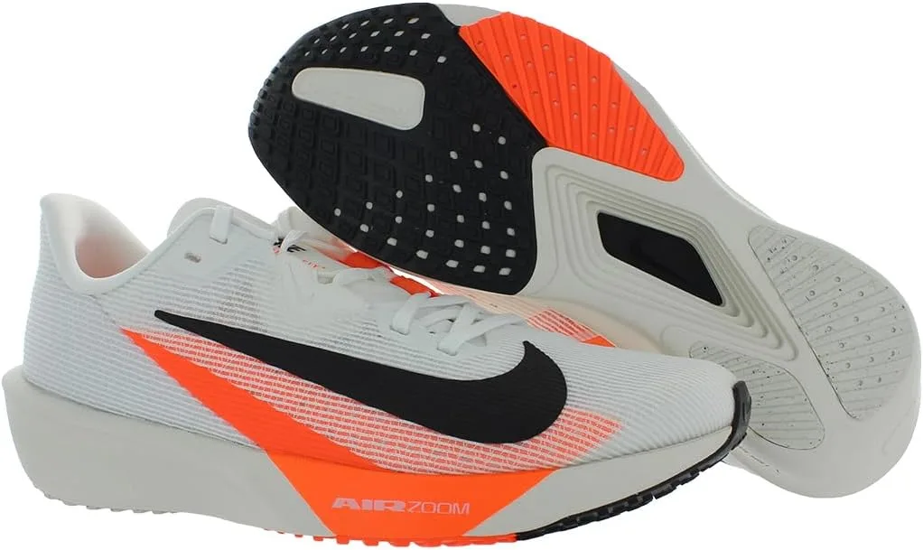 Кроссовки Nike Air Zoom Rival Fly 4 унисекс, белый/черный/оранжевый — фото 2