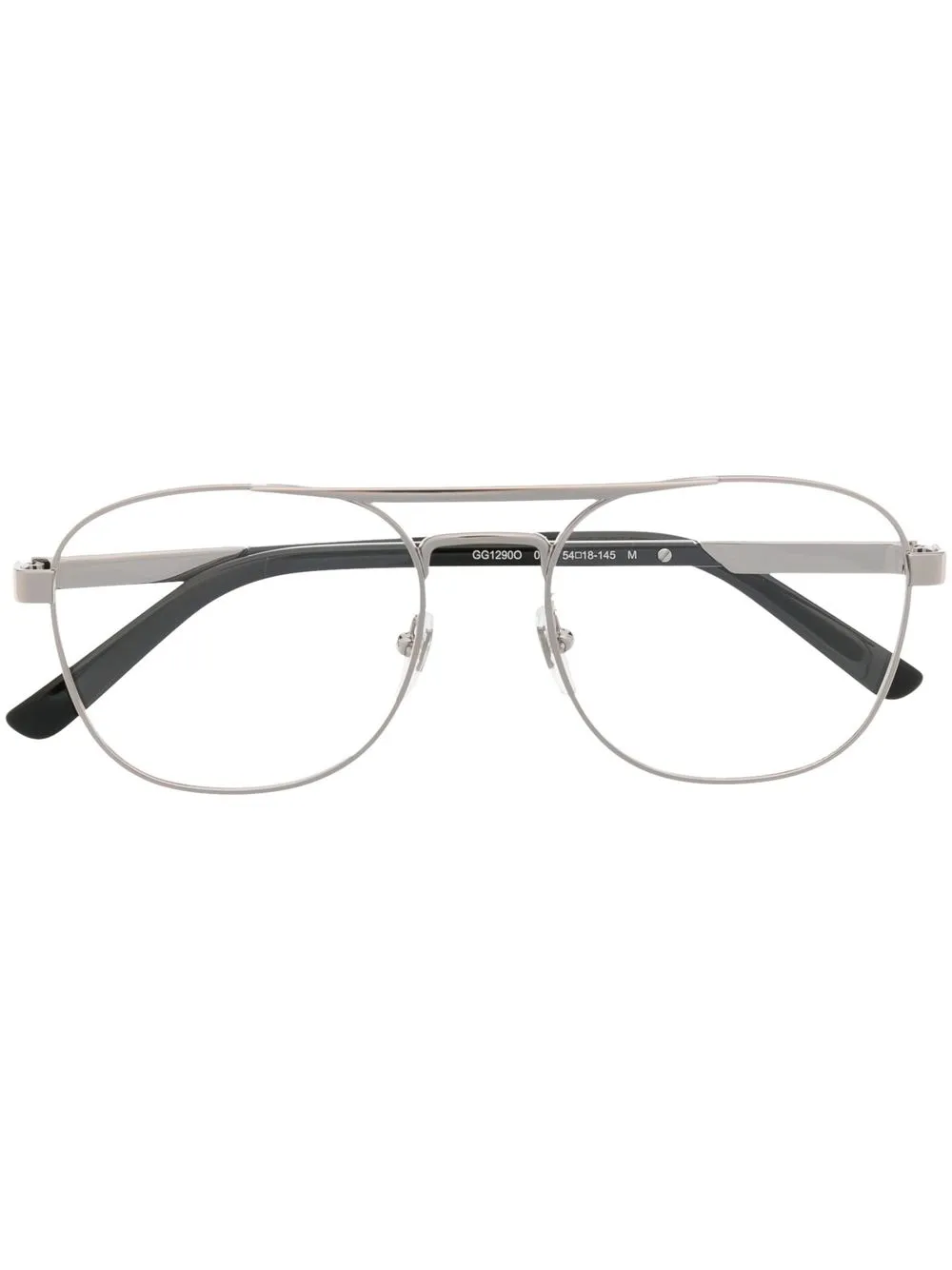 

Очки в круглой оправе Gucci Eyewear, черный