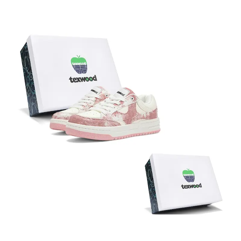 

TEXWOOD Кроссовки для скейтбординга Coverage Low Top унисекс розовые, цвет Pink