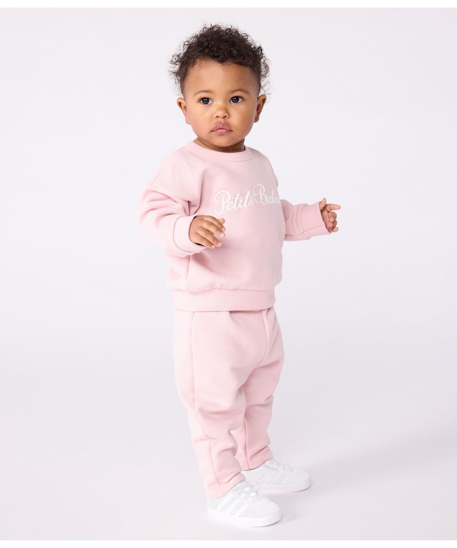 Пуловер из толстовки PETIT BATEAU, Light Pink