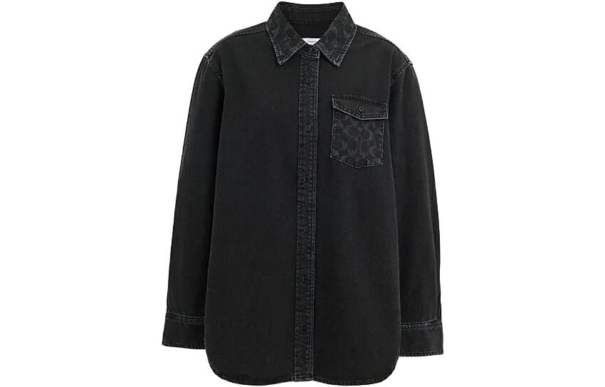 

Женская рубашка COACH, цвет Black