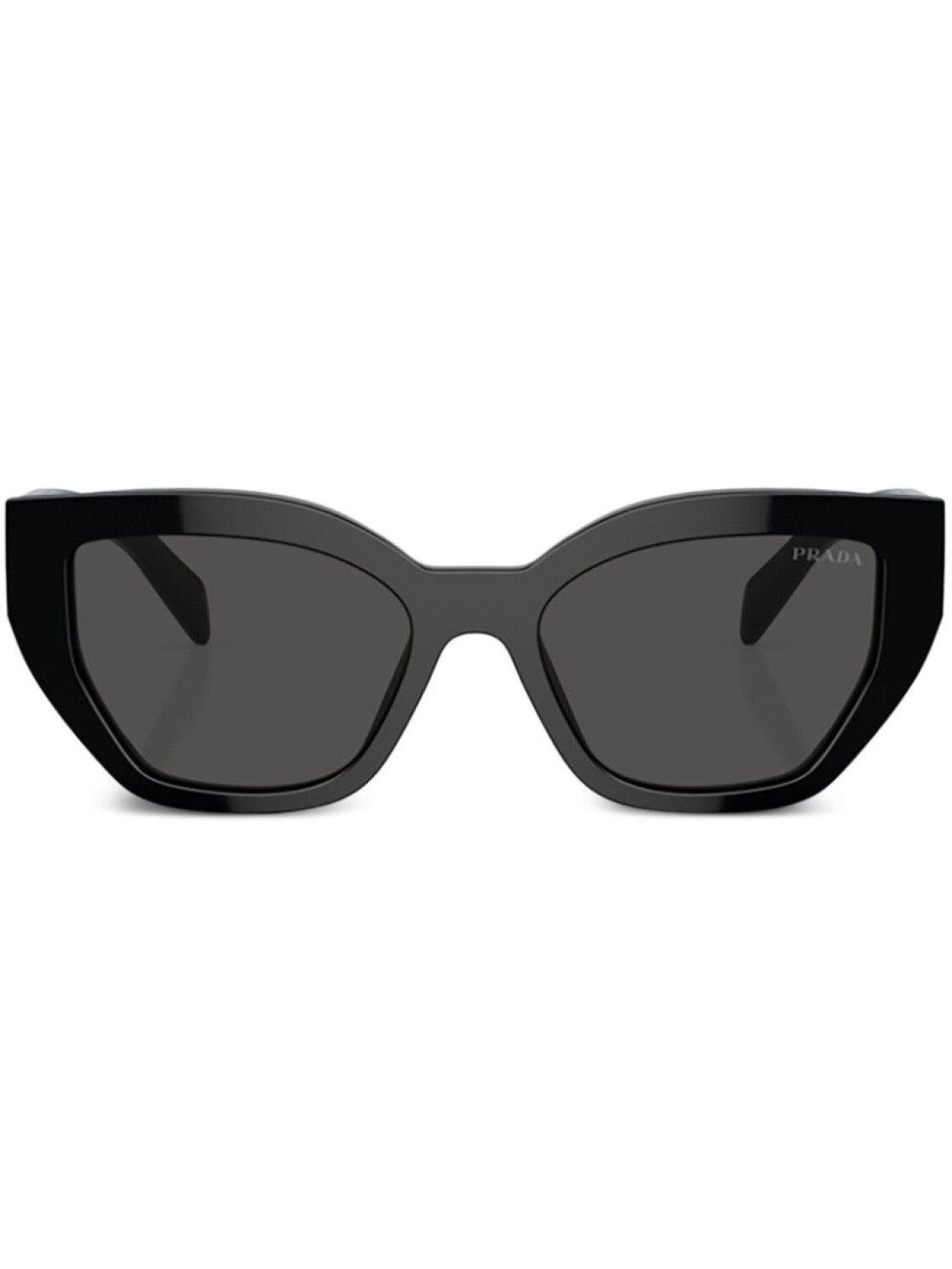 

Prada Eyewear солнцезащитные очки в оправе 'кошачий глаз', черный