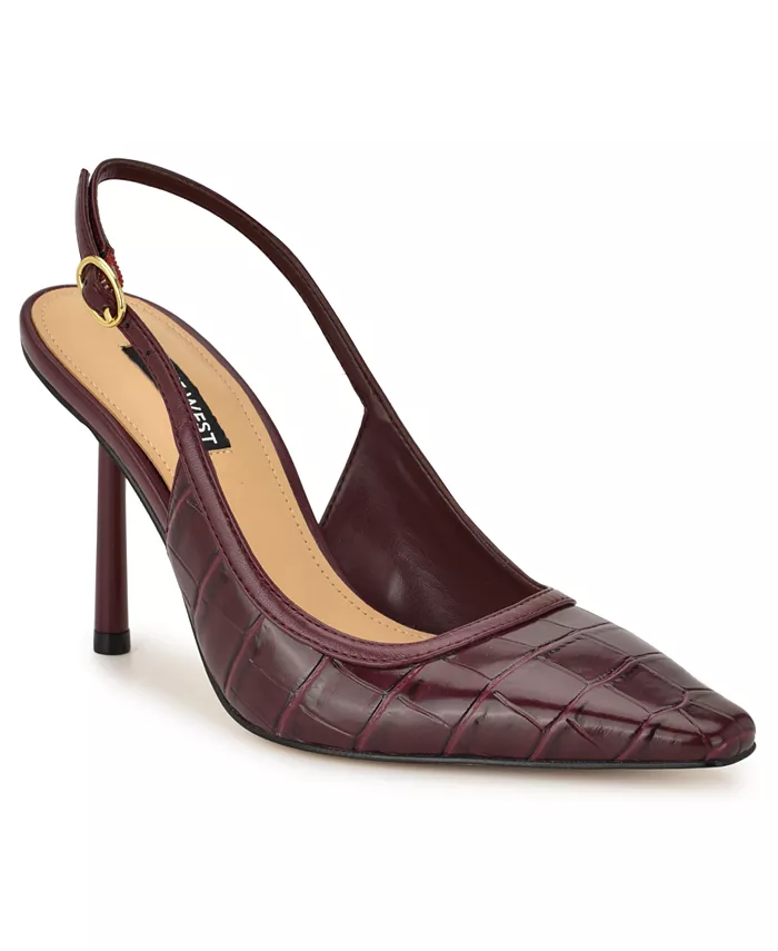 Женские туфли-лодочки Orlanda на шпильке с ремешком Nine West, красный