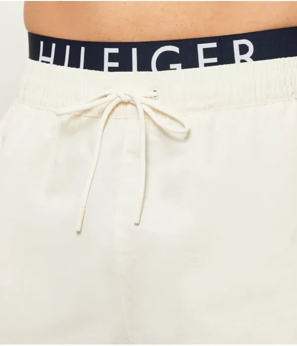 Пляжные шорты regular fit Tommy Hilfiger, экрю — фото 3