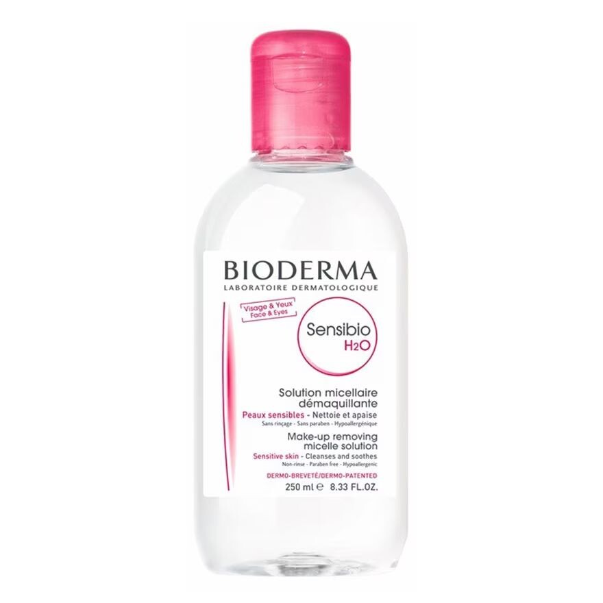 

Bioderma BIODERMA Sensibio H2O Очищающая вода для снятия макияжа 250 мл, Clear