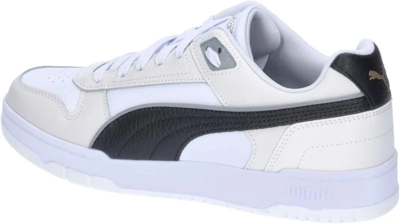 Кроссовки RBD Game Low Track Shoe Puma, белый/черный/серый — фото 3
