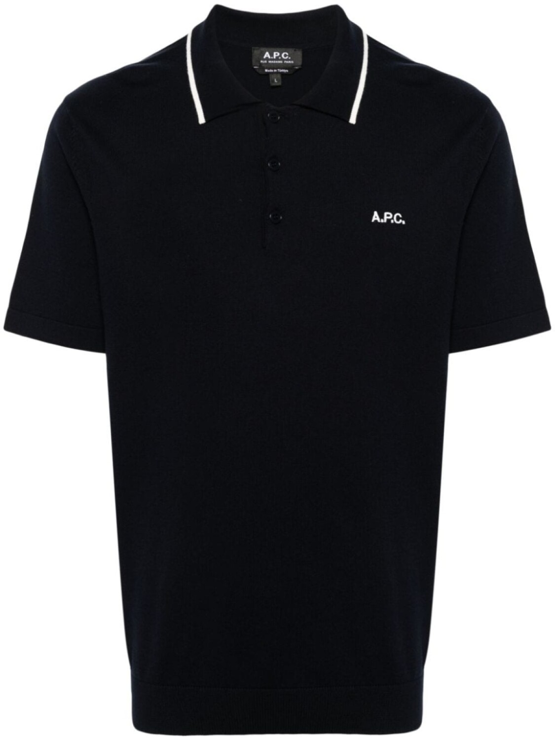

A.P.C. рубашка поло Flynn, синий