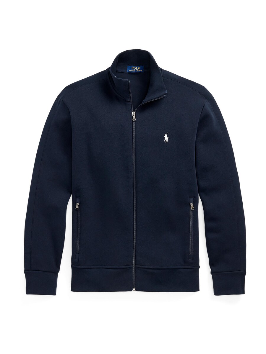 

Толстовка с капюшоном на молнии Polo Ralph Lauren TRACKM9, темно-синий