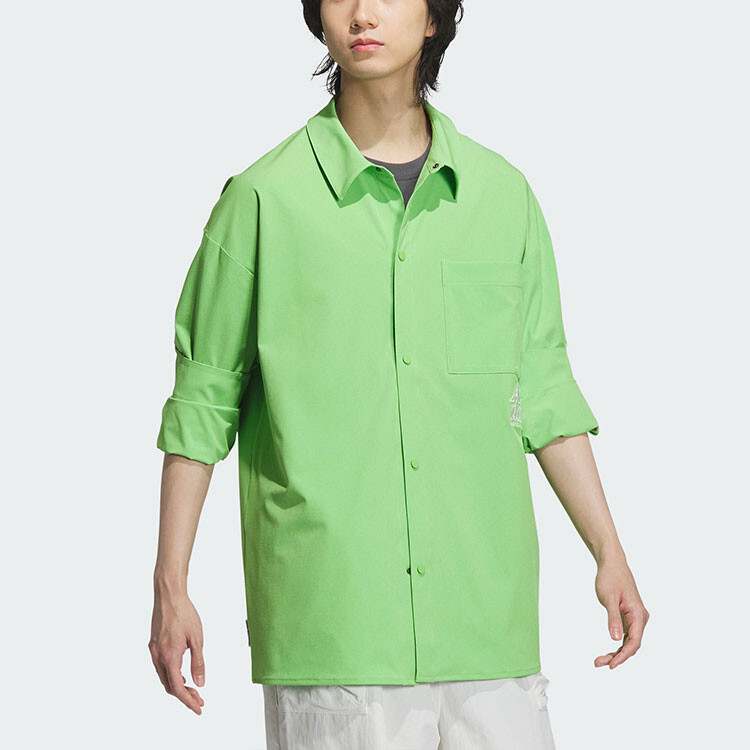 Мужская рубашка F50 Sour Green Adidas, зеленый — фото 4