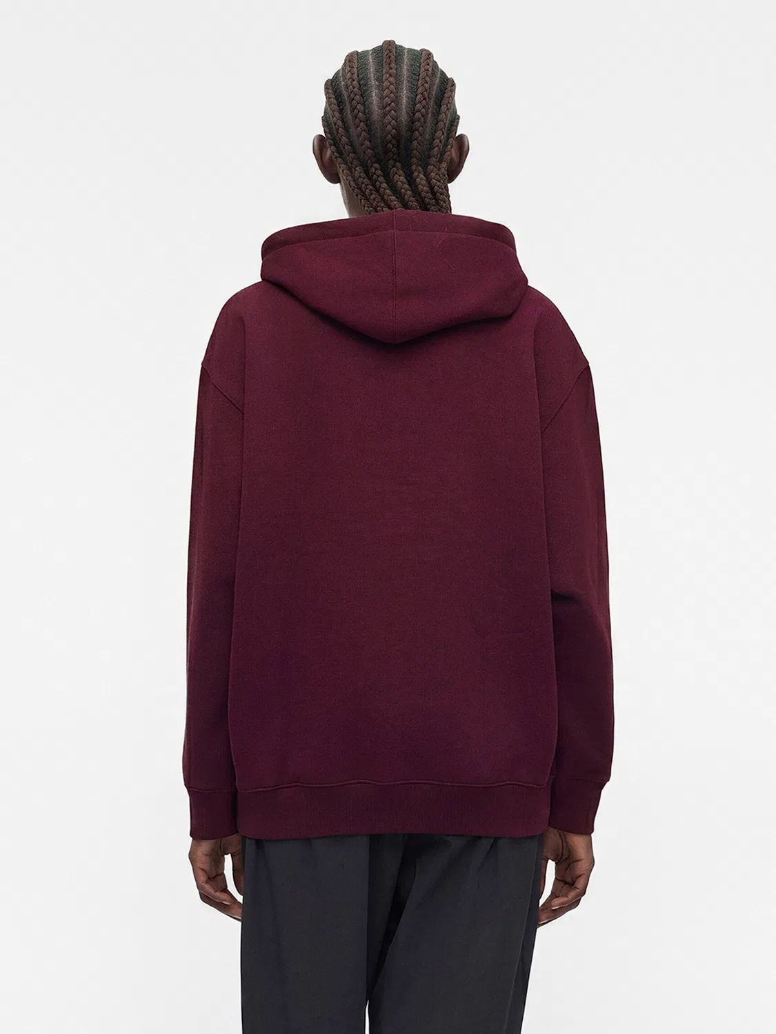 Толстовка Adidas Originals Essentials темно-розового цвета — фото 4