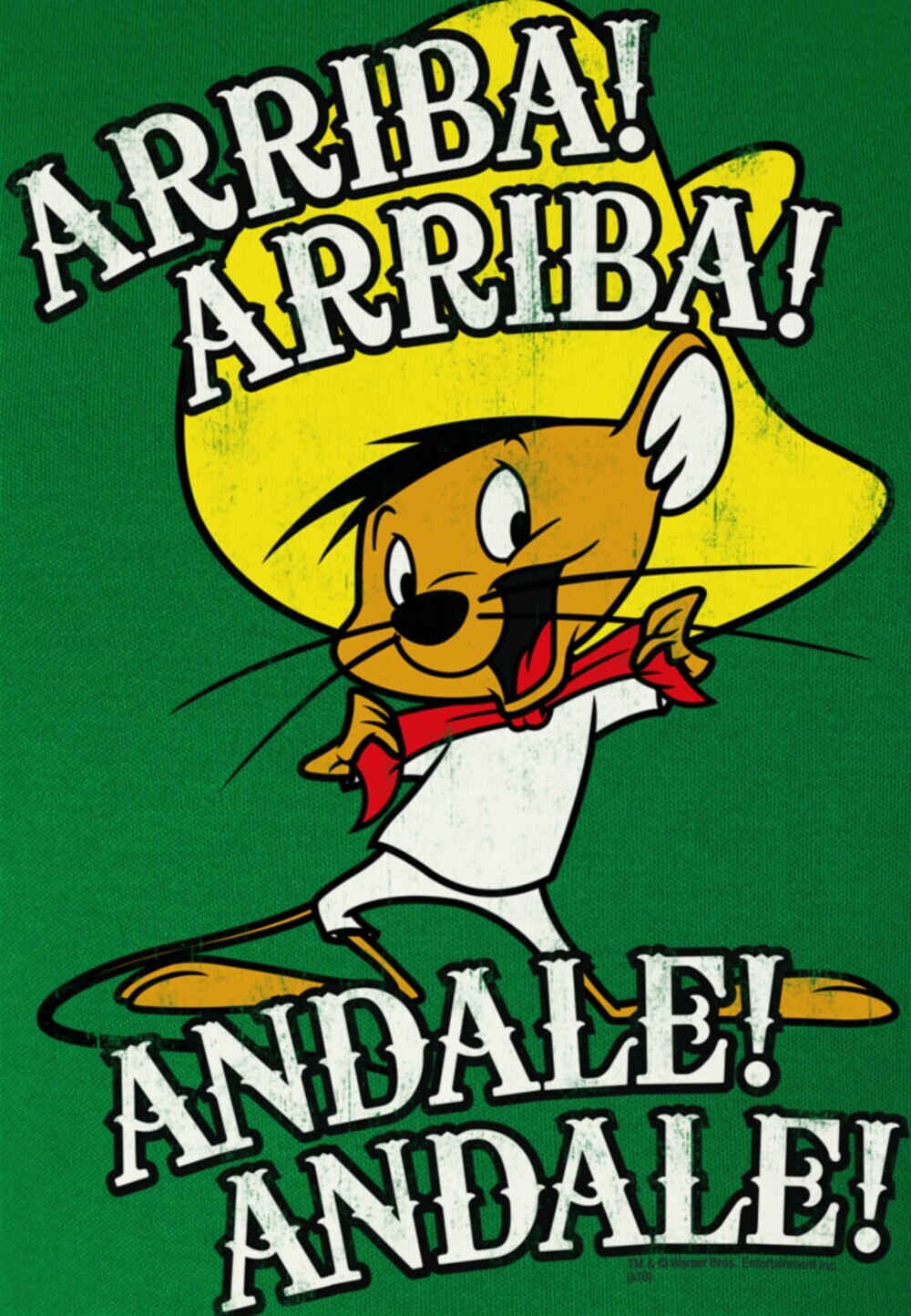 Футболка Logoshirt Speedy Gonzales - Looney Tunes, зеленый — фото 4