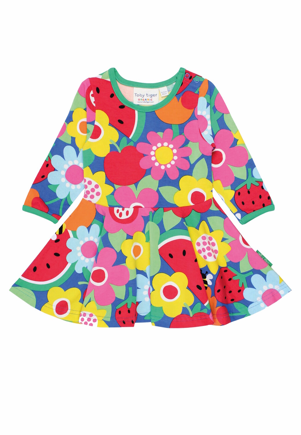 

Платье Toby Tiger Skater mit Sommer Print, красочный