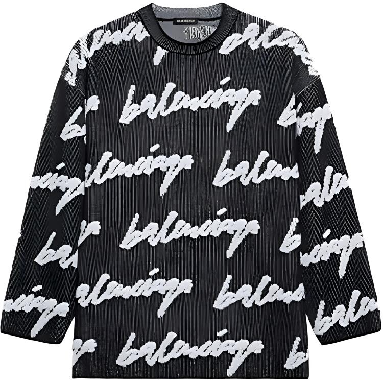 

Свитер мужской Balenciaga, черный