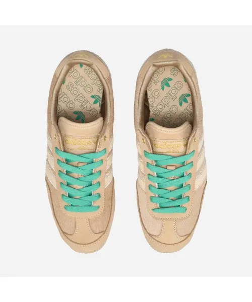 Унисекс кожаные кроссовки adidas Originals JP6148 коричневые — фото 2