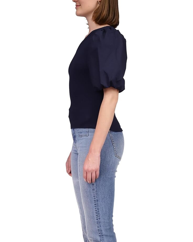 

Топ Sanctuary Off and Popping Top, цвет Navy Reflection