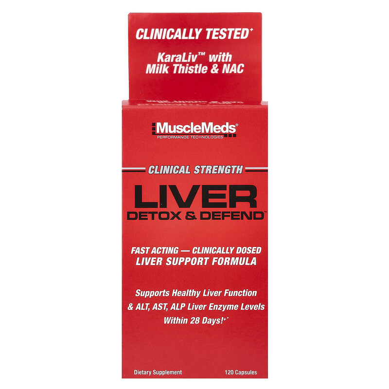 

MuscleMeds, Liver Detox & Defend, 120 Capsules