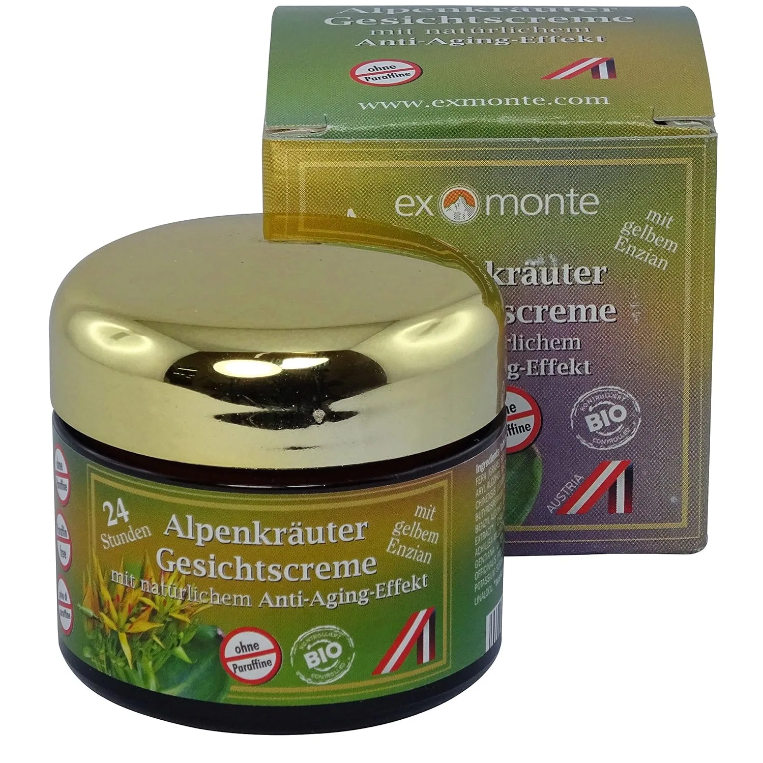 Крем для лица Exmonte — Alpine Herbs, 50 мл