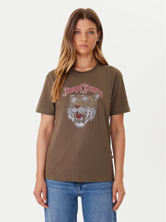 

Футболка regular fit Tanasia 30048568 Joop! Jeans, зеленый