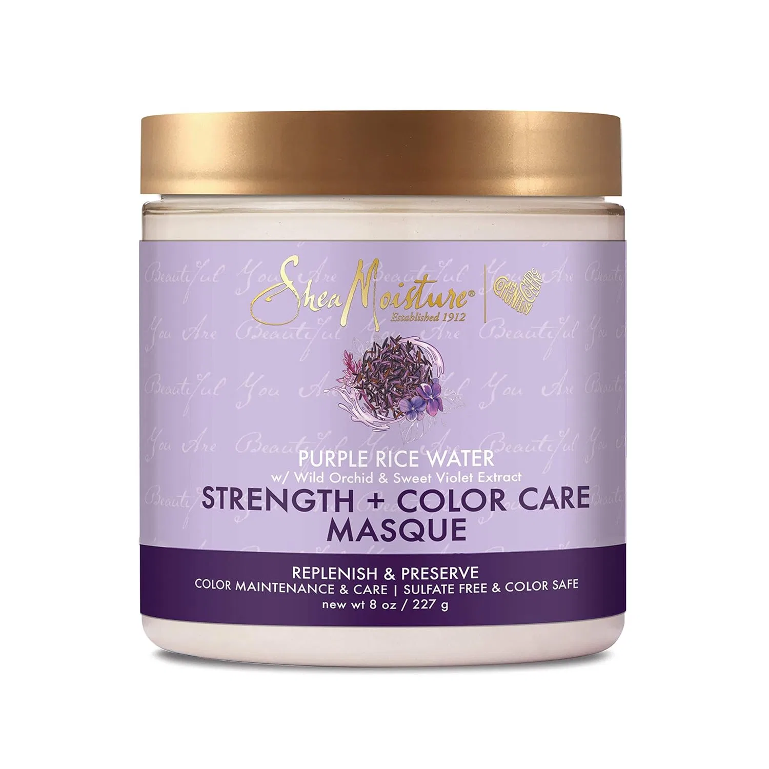 Увлажняющая маска для волос с рисовой водой Shea Shea Moisture