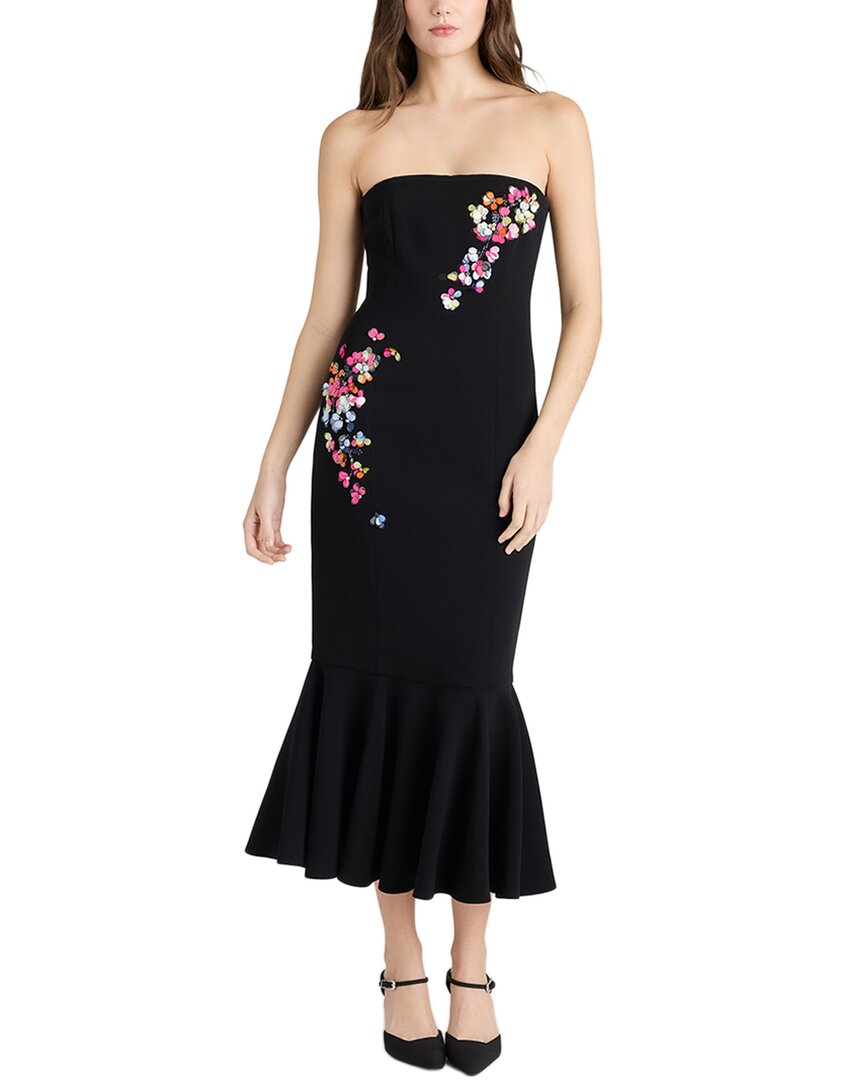 

Платье Cinq à Sept Paillette Vines Juniper, черный