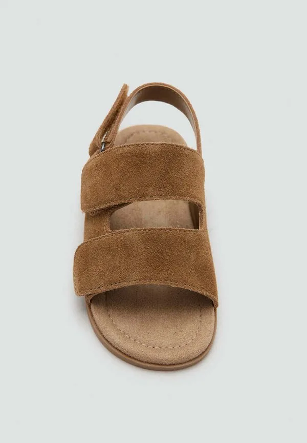 Детские сандалии Mango Kids, Medium Brown — фото 3