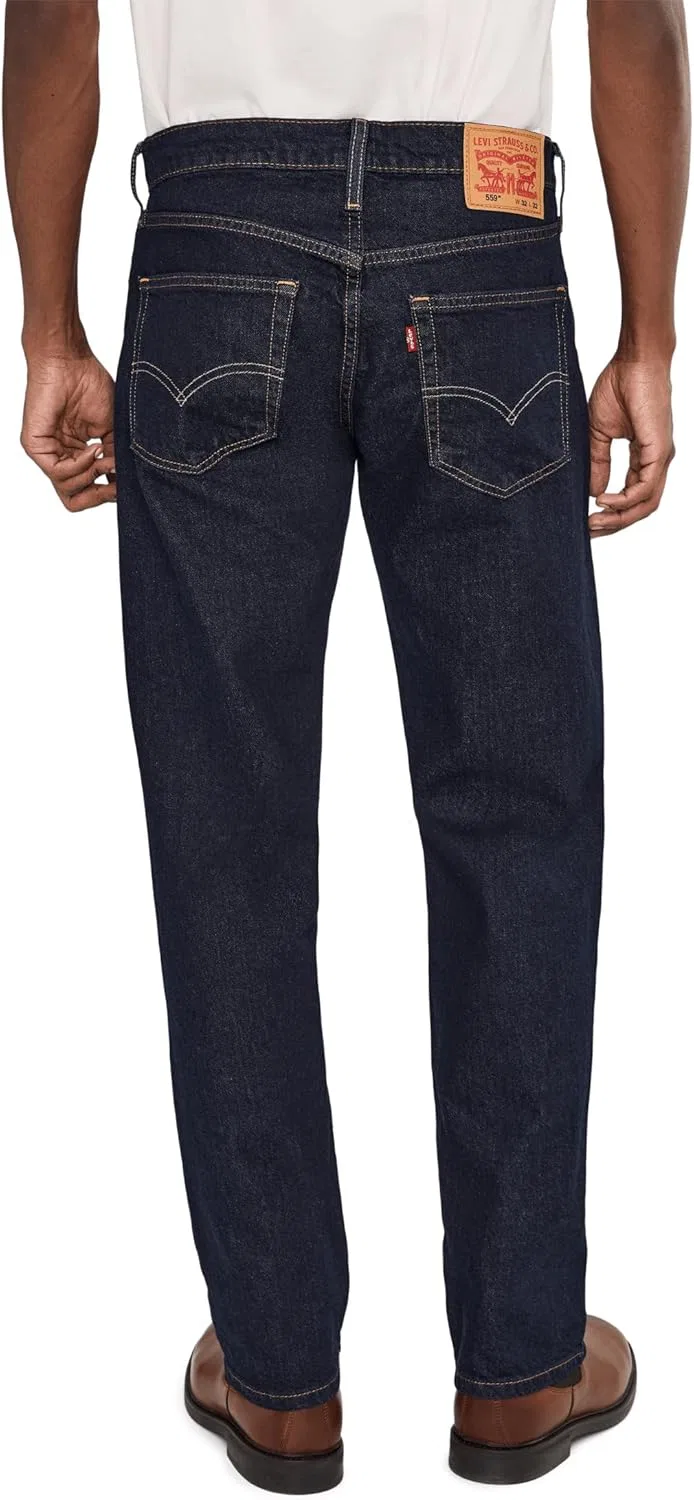 Джинсы прямые свободные Levi's, New Found Rinse (Stretch) — фото 4