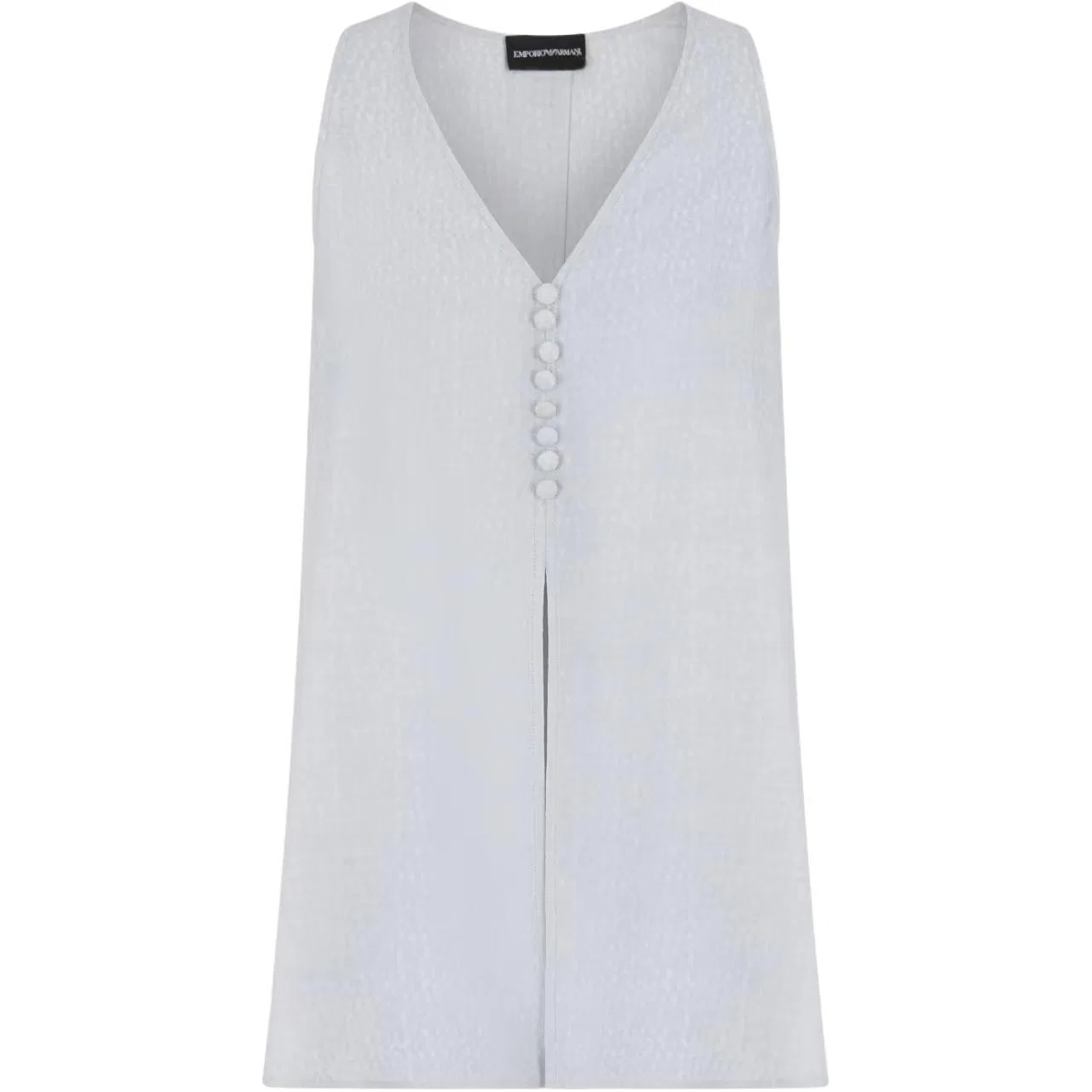 Топ-майка Emporio Armani Armure Viscose синий