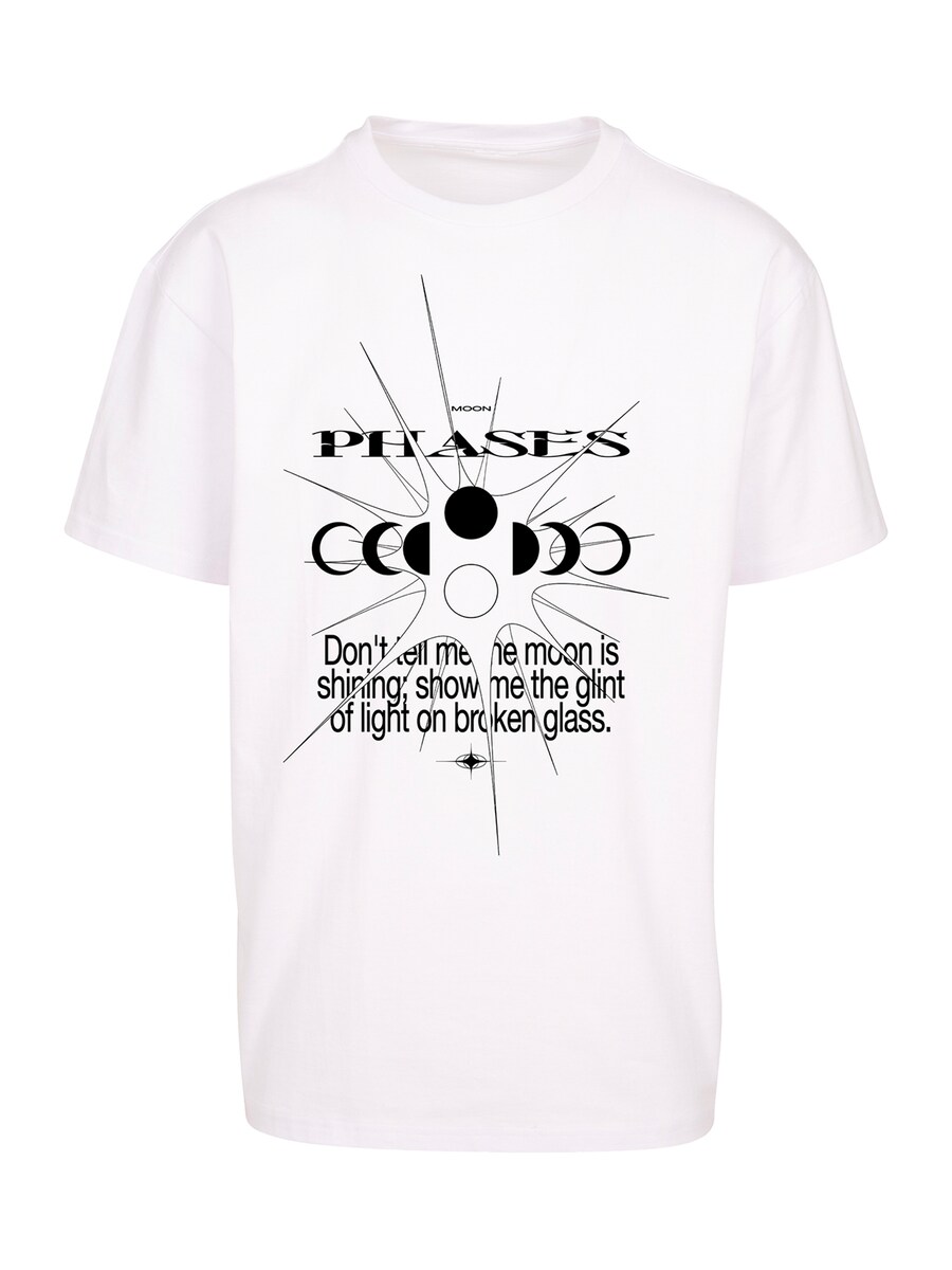 

Рубашка Mister Tee Moon Phases, белый