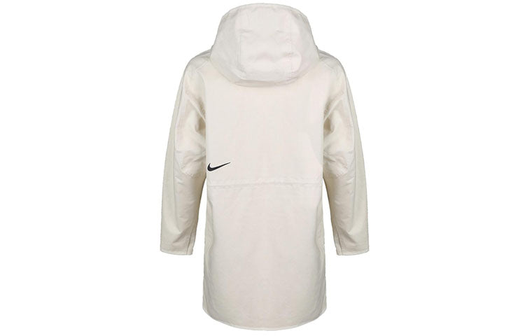 (WMNS) Куртка Nike AS Sportswear Tech Pack, цвет «светло-кремовый» — фото 3