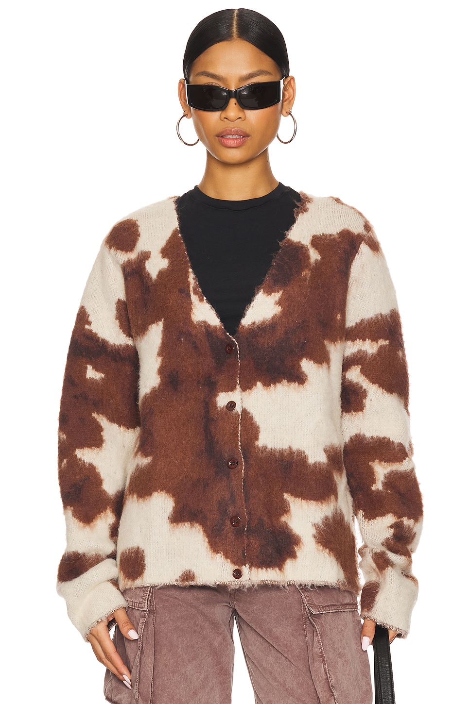

Кардиган "Cow chuck" от Jaded London, cow print