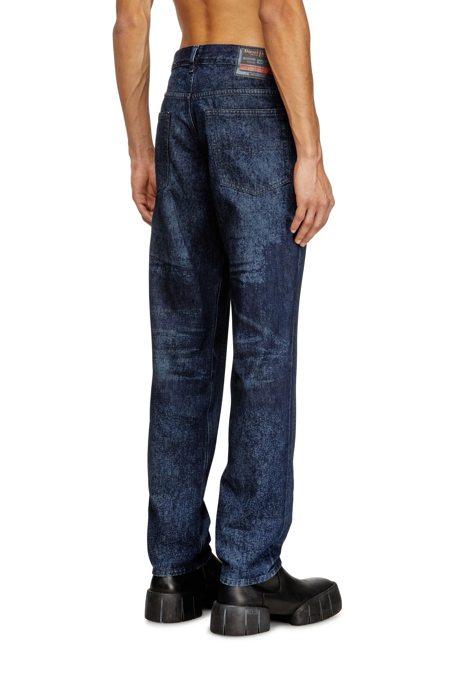 Мужские джинсовые брюки 2023 D-FINITIVE-S3 L.32 Diesel, Dark indigo blue — фото 4