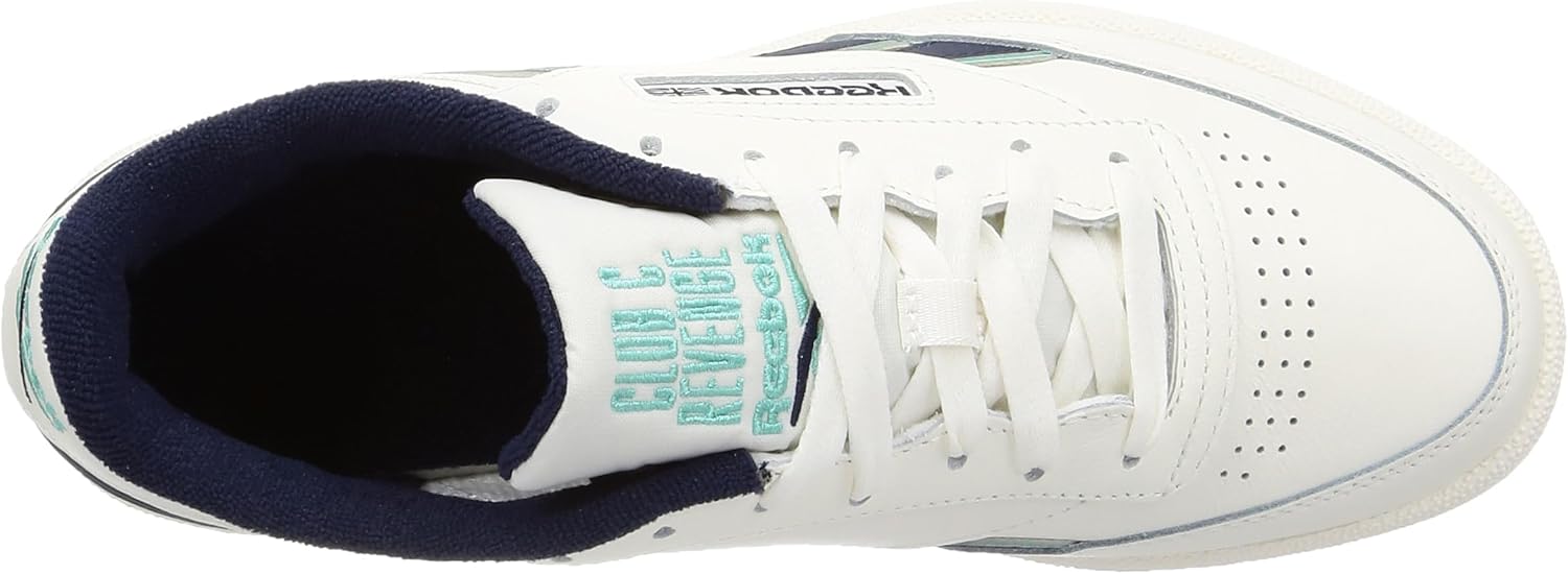 Мужские кроссовки-ботинки Reebok Club C Revenge, синий/мятный/темно-синий — фото 3