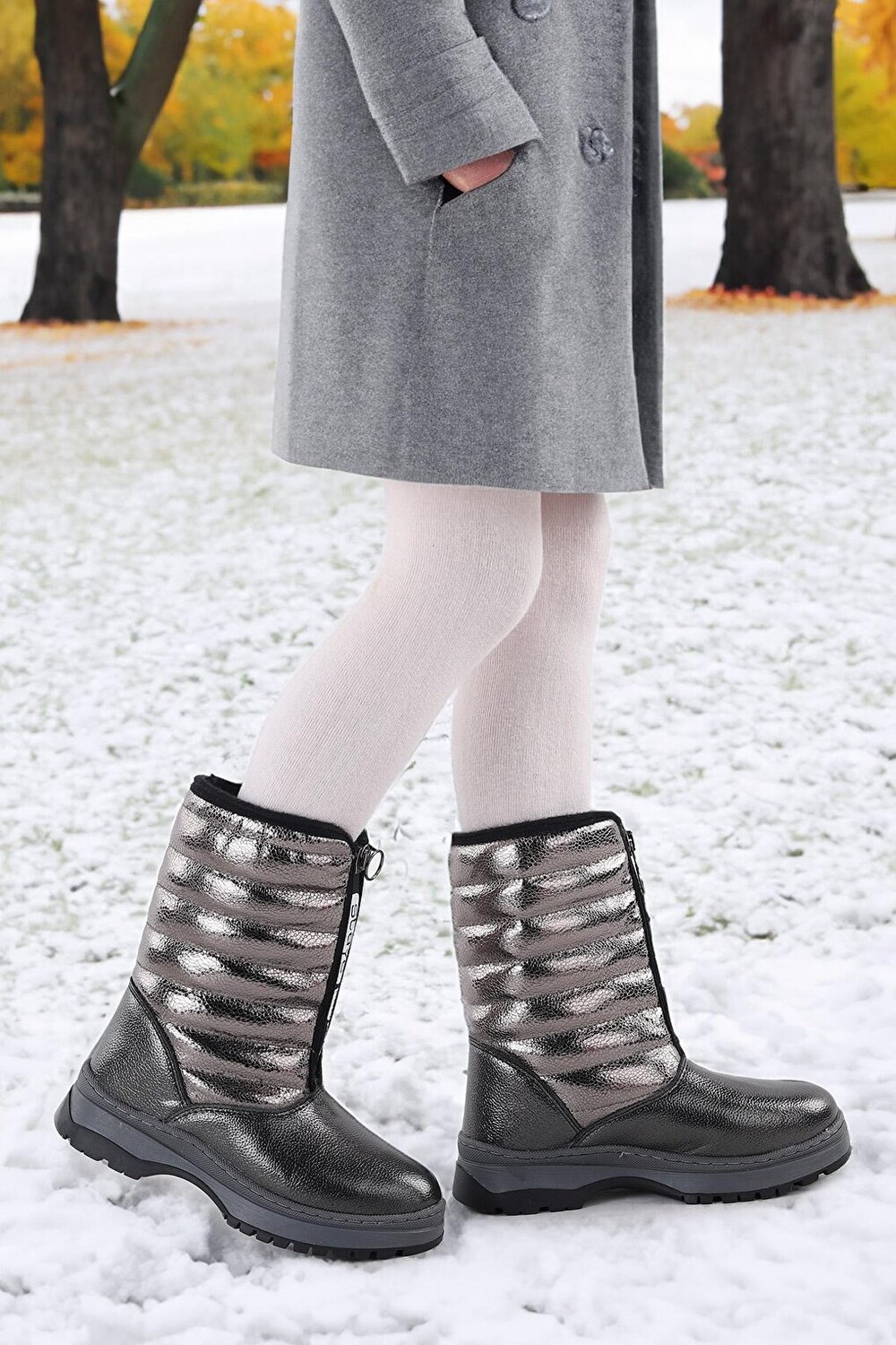 

Зимние сапоги для девочек Vakko на молнии Arz 2732 KİKO KİDS