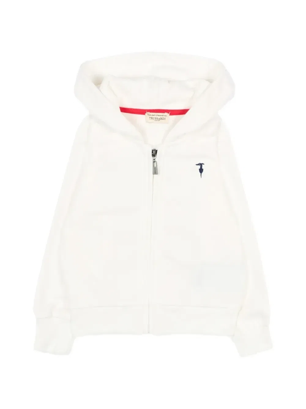 Худи с капюшоном Trussardi Junior, белый