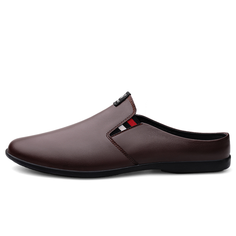 

Bull Thunder Мужские тапочки с закрытым носком коричневые, цвет Brown