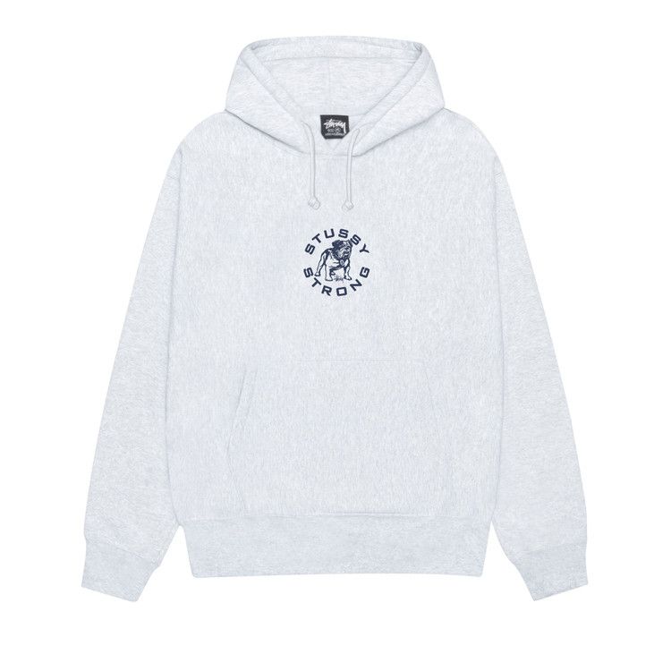 

Худи Stussy Strong Mac Hoodie, Ash Heather