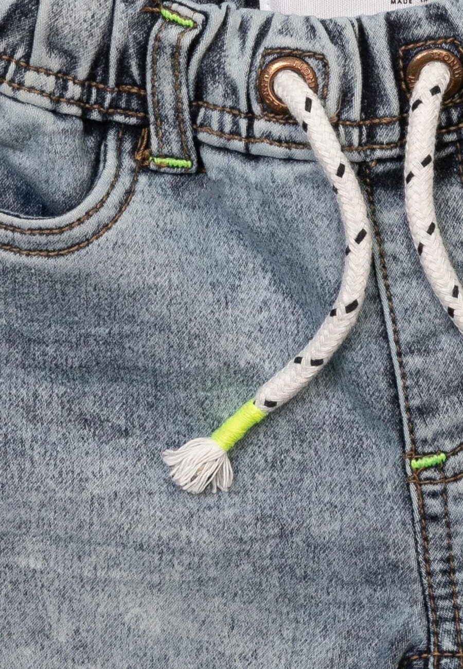 Шорты MINOTI Regular Pants, синий — фото 3