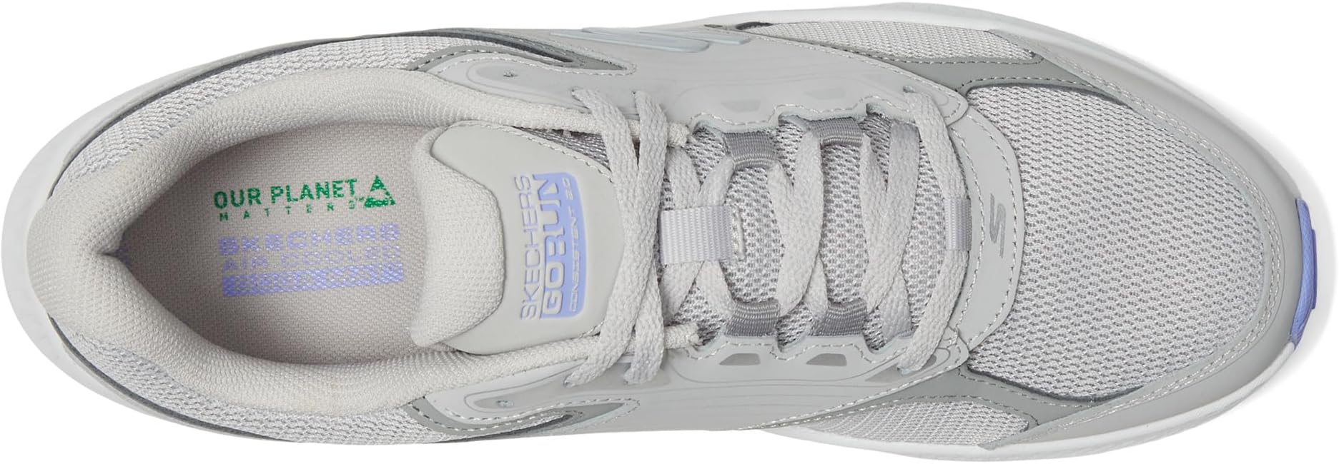 Кроссовки SKECHERS Go Run Consistent 2.0 Advantage, Gray/Lavender — фото 2