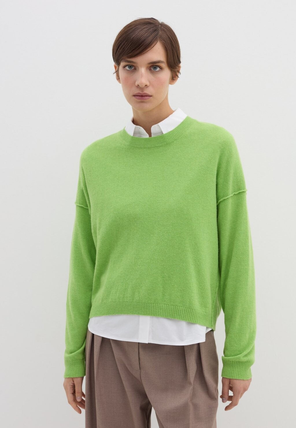 

Джемпер ROUND NECK. Stefanel, зеленый