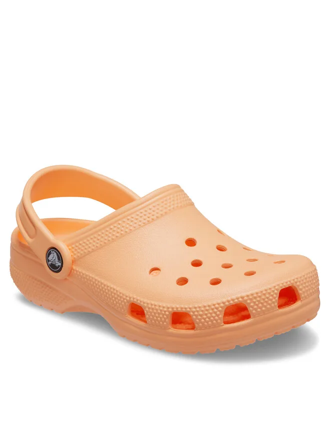 Crocs Классические сабо-мюли T 206990 оранжевые — фото 2