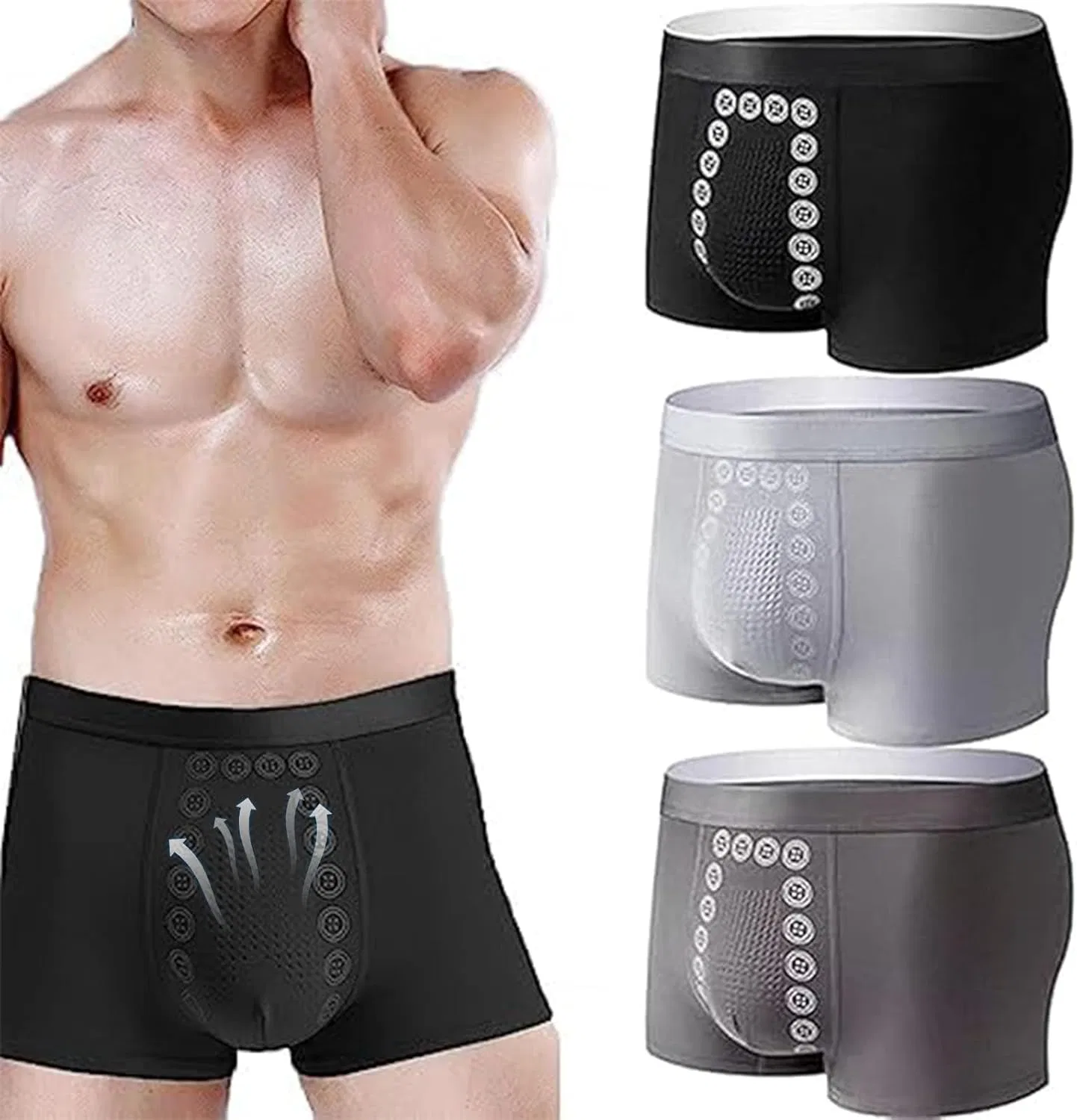 Боксеры Magnetic Therapy, 3pcs-a