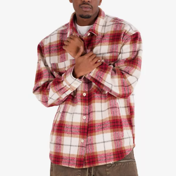 

Мужская фланелевая куртка в клетку «Лесоруб» Caliber Denim Co., цвет red plaid, Красный, Мужская фланелевая куртка в клетку «Лесоруб» Caliber Denim Co., цвет red plaid