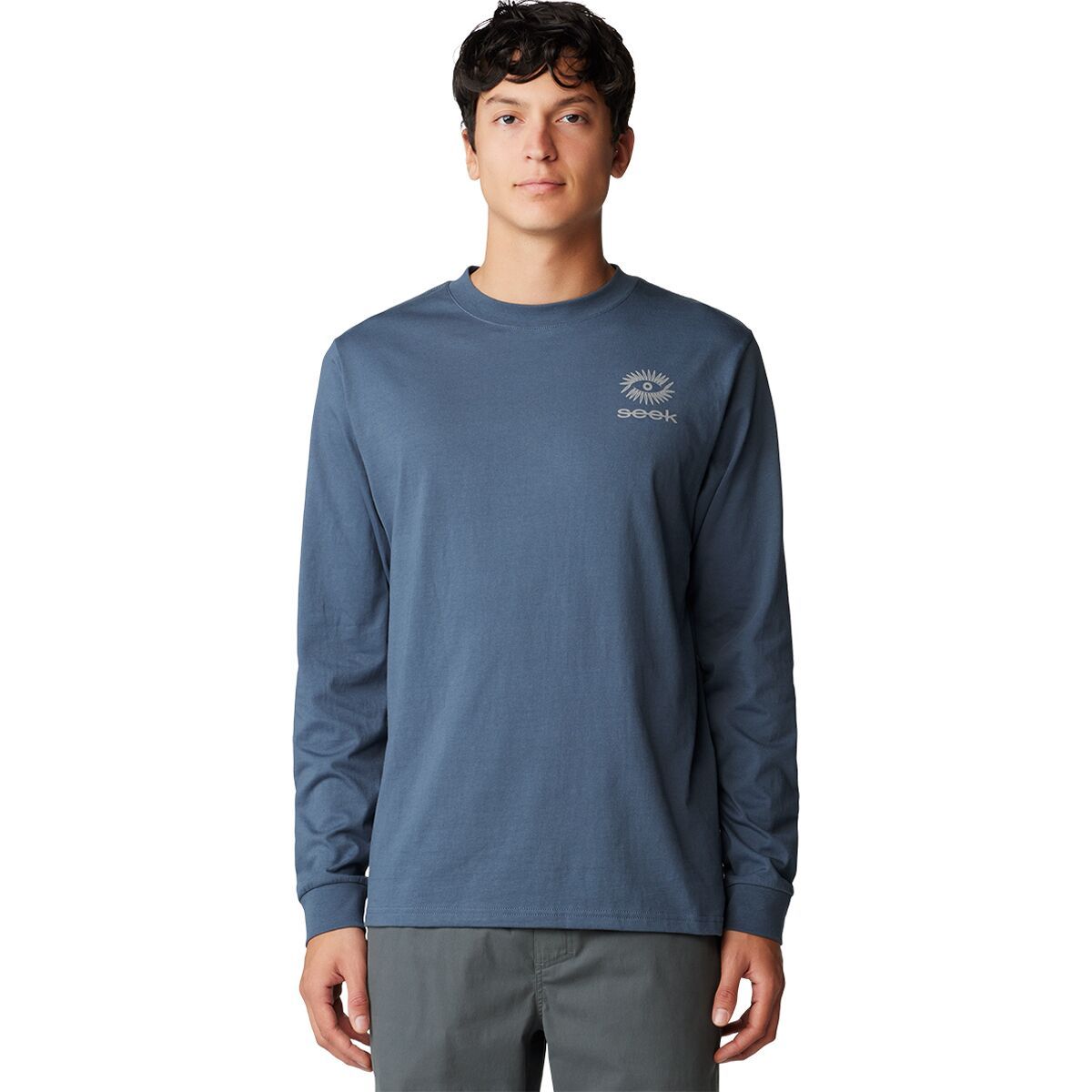

Футболка с длинным рукавом Seek Mountain Hardwear, синий